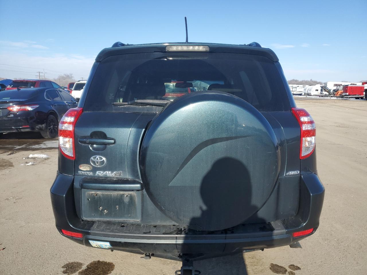2010 Toyota RAV 4 VIN JTMDK4DV5A5090839 Copart auction photo, front end / rear end damage thumbnail 6