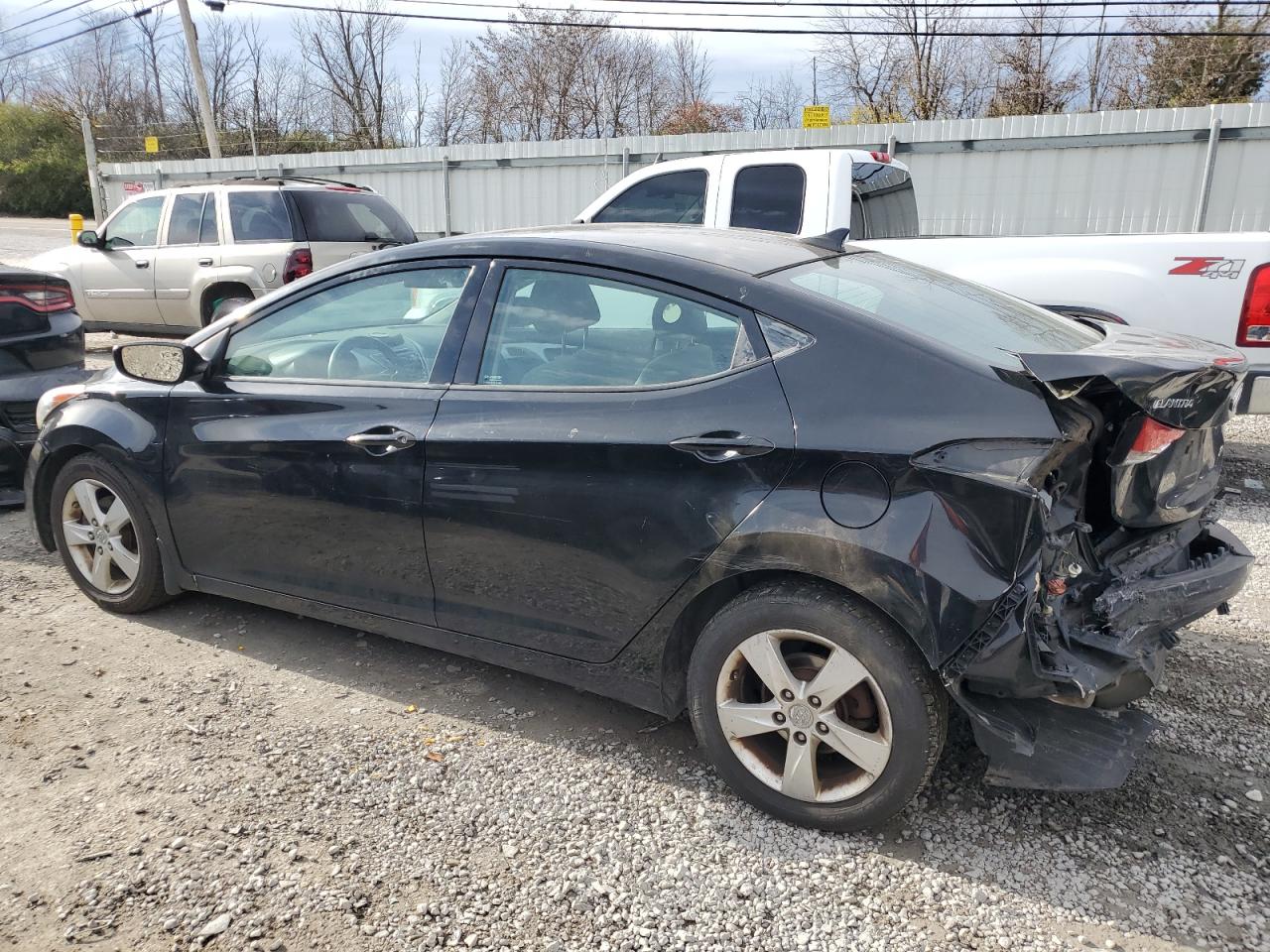 2013 Hyundai Elantra VIN 5NPDH4AE1DH409807 Copart auction photo, rear end damage thumbnail 2