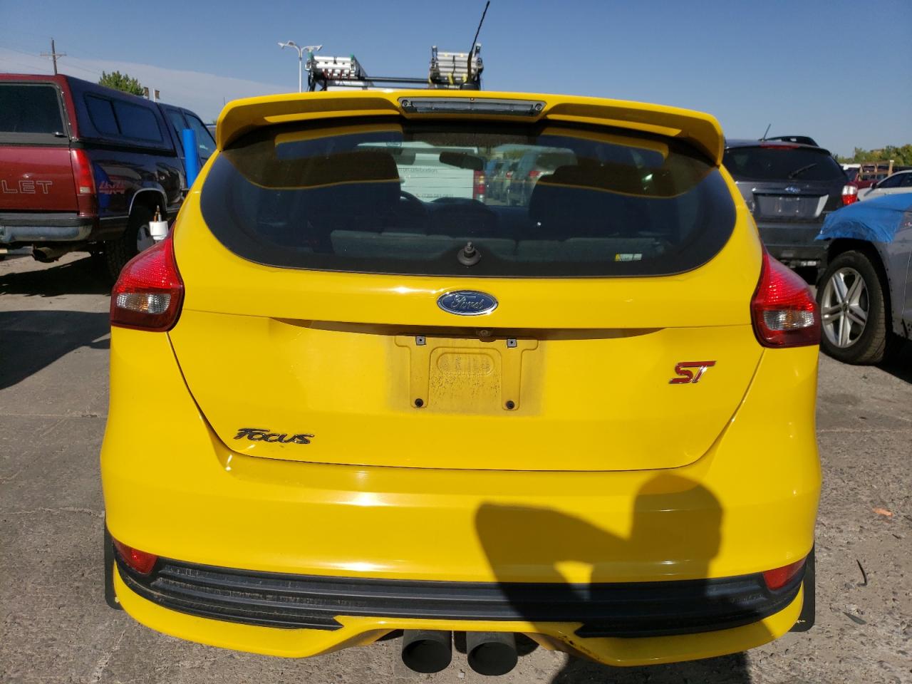 2017 Ford Focus VIN 1FADP3L92HL237100 Copart auction photo, hail / minor dent/scratches damage thumbnail 6