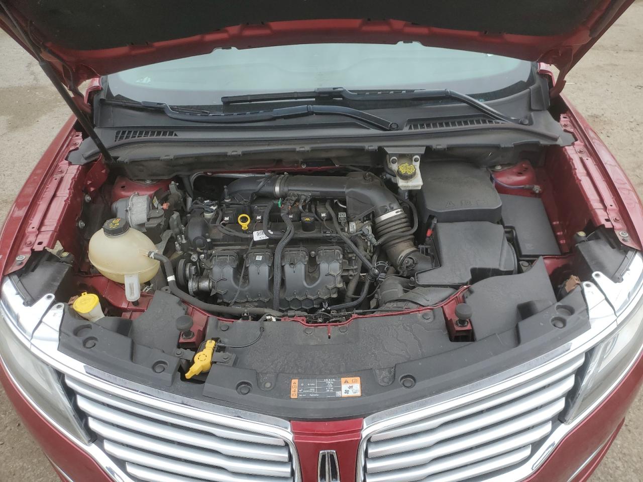 2018 Lincoln MKC VIN 5LMCJ2D97JUL28596 Copart auction photo, side / rear end damage thumbnail 13