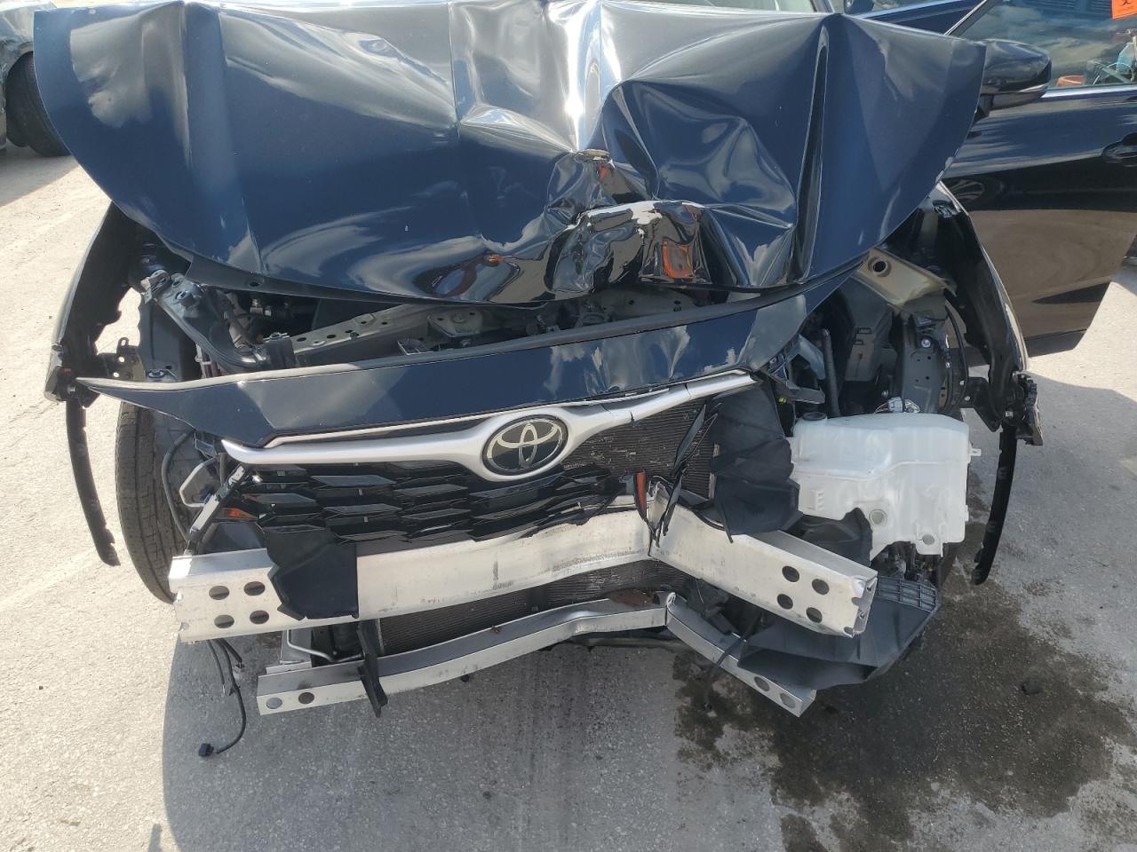 2022 Toyota Highlander VIN 5TDGZRAH6NS541071 Copart auction photo, front end damage thumbnail 12