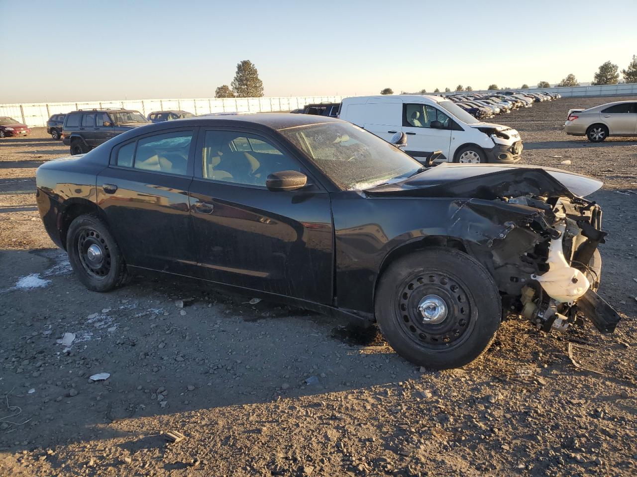 2019 Dodge Charger VIN 2C3CDXKT7KH734963 Copart auction photo, front end damage thumbnail 4