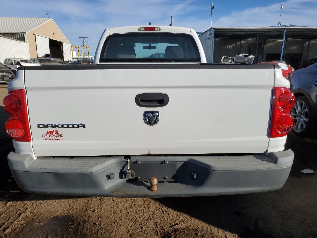 2006 Dodge Dakota VIN 1D7HW22K66S634590 Copart auction photo, all over damage thumbnail 6