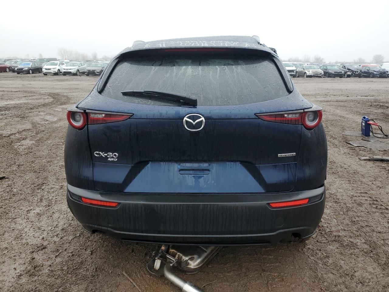 2022 Mazda CX-30 VIN 3MVDMBCL8NM406523 Copart auction photo, all over damage thumbnail 6