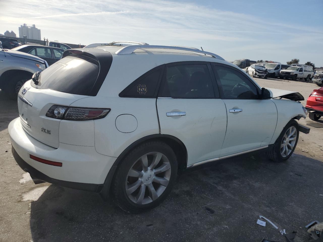 2006 Infiniti FX VIN JNRAS08U96X106548 Copart auction photo, front end damage thumbnail 3