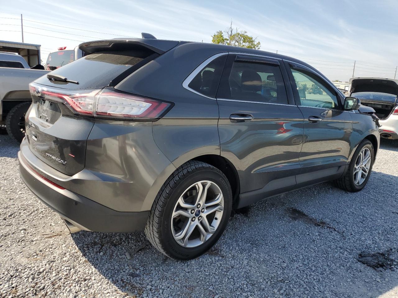 2016 Ford Edge VIN 2FMPK3K83GBB12857 Copart auction photo, front end damage thumbnail 3