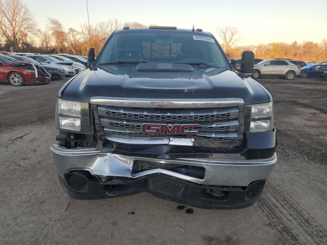 2012 GMC Sierra VIN 1GT120CG5CF209176 Copart auction photo, front end / side damage thumbnail 5