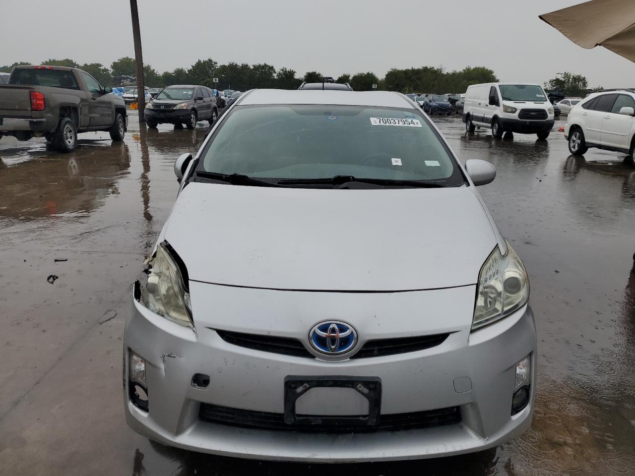 2011 Toyota Prius VIN JTDKN3DU3B5313879 Copart auction photo, front end / side damage thumbnail 5