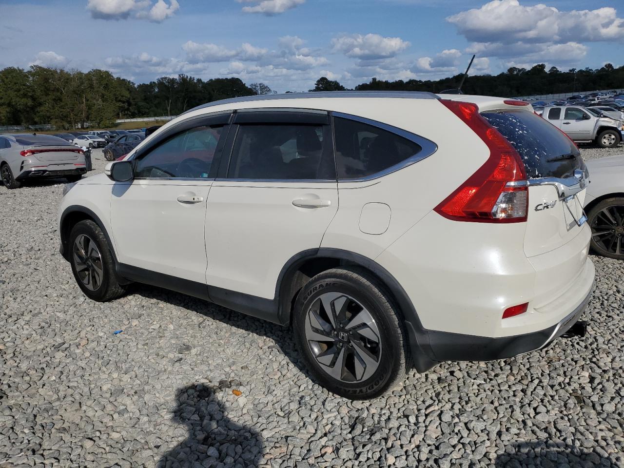 2015 Honda CR-V VIN 5J6RM4H97FL131630 Copart auction photo, side / front end damage thumbnail 2