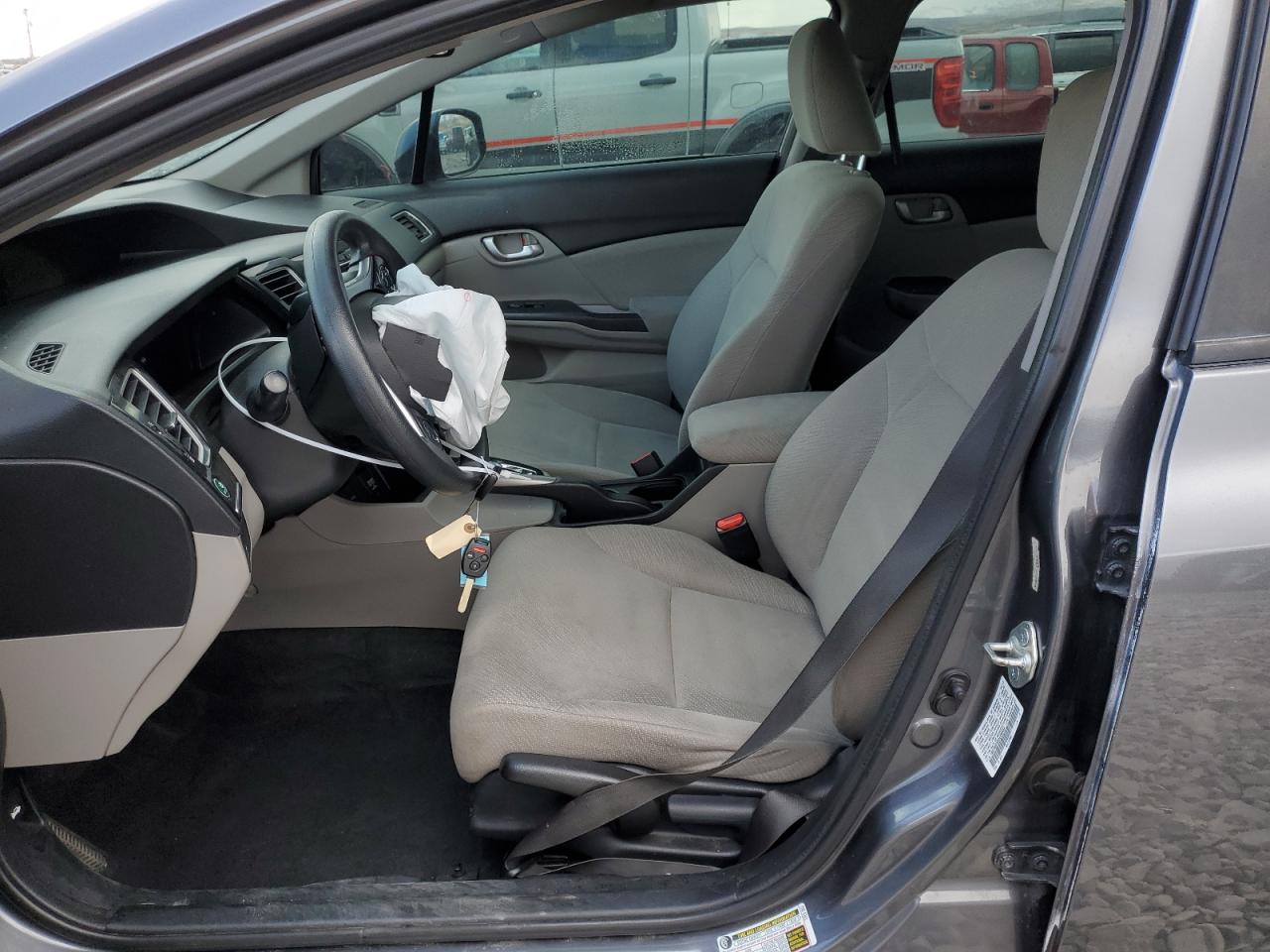 2013 Honda Civic VIN 19XFB2F55DE032684 Copart auction photo, front end damage thumbnail 7