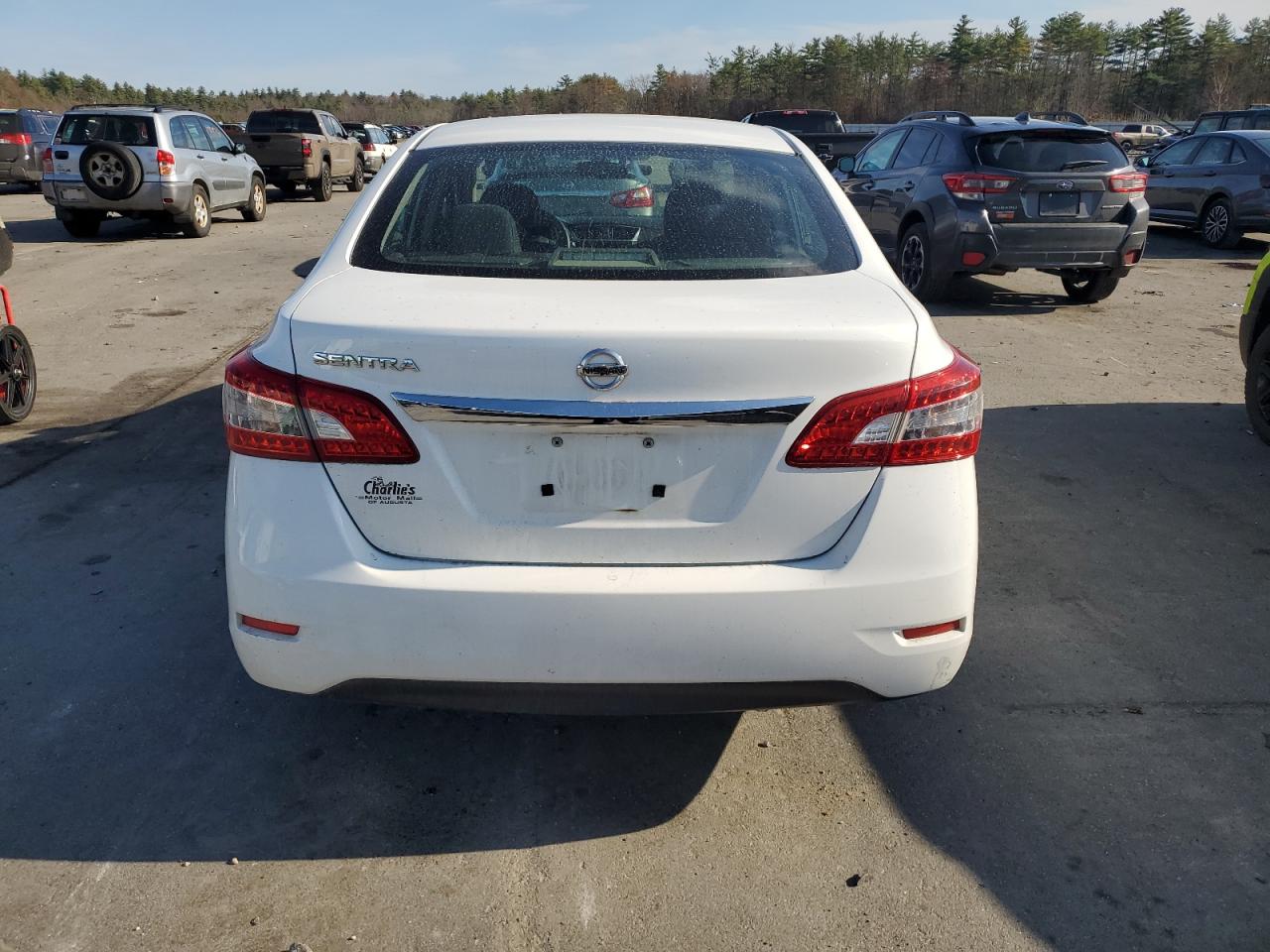 2015 Nissan Sentra VIN 3N1AB7AP1FY309545 Copart auction photo, front end damage thumbnail 6