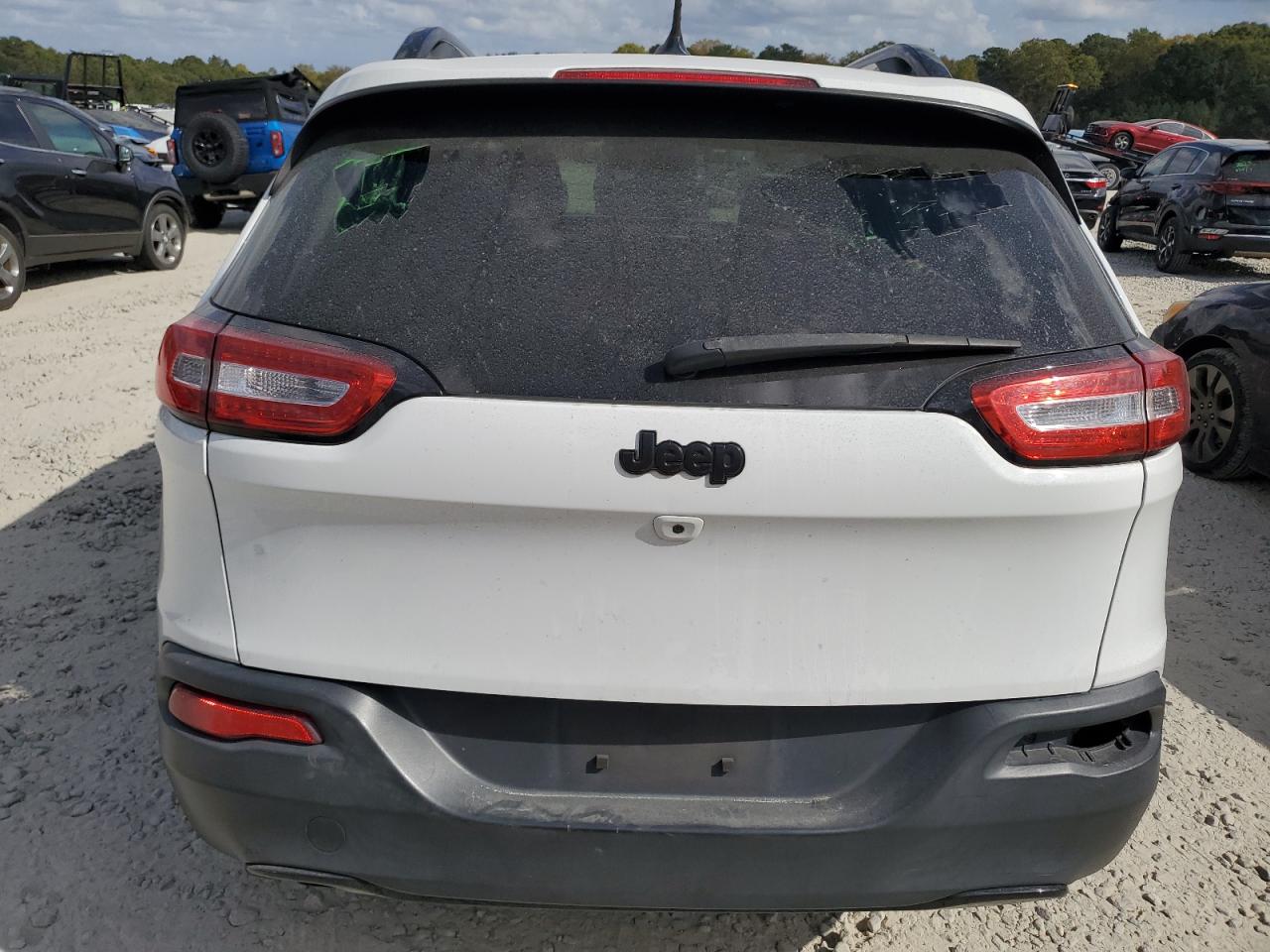 2018 Jeep Grand Cherokee VIN 1C4PJLCB1JD558783 Copart auction photo, front end / side damage thumbnail 6