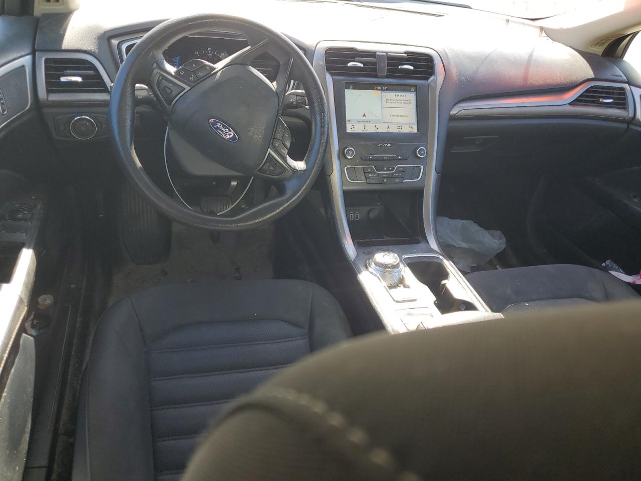 2019 Ford Fusion VIN 3FA6P0LU2KR149779 Copart auction photo, front end damage thumbnail 8