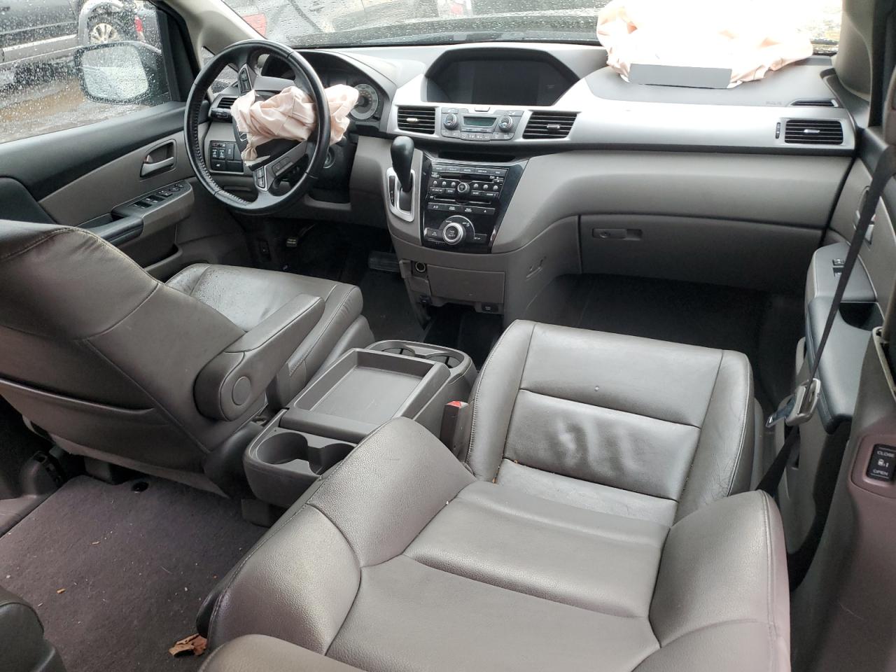 2013 Honda Odyssey VIN 5FNRL5H64DB081872 Copart auction photo, front end / side damage thumbnail 8