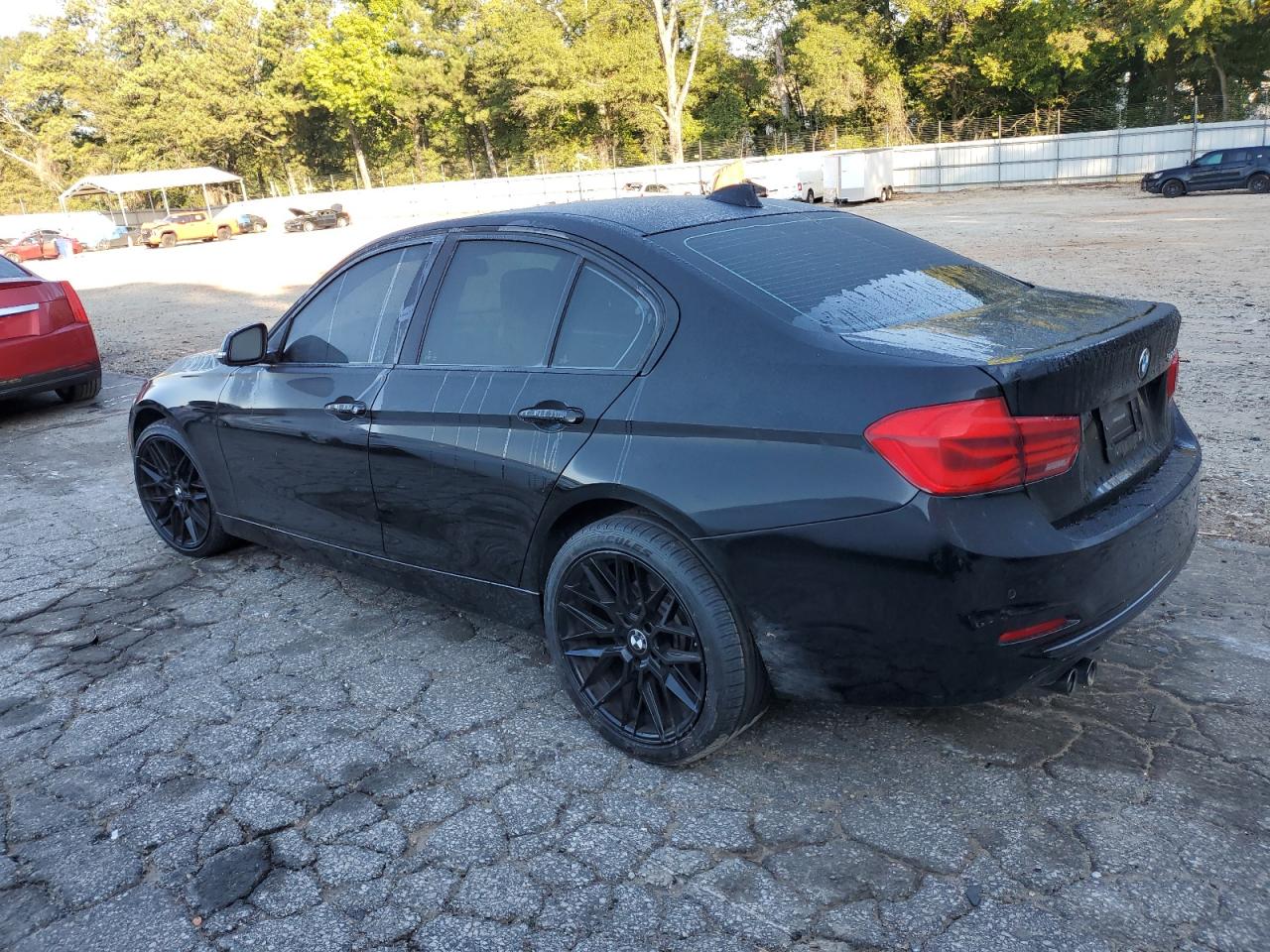 2016 BMW 3er VIN WBA8E9G59GNT46777 Copart auction photo, undercarriage / front end damage thumbnail 2