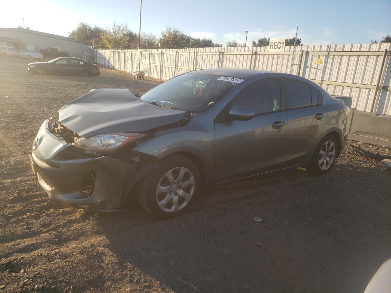 2012 Mazda 3 VIN JM1BL1UG4C1558736