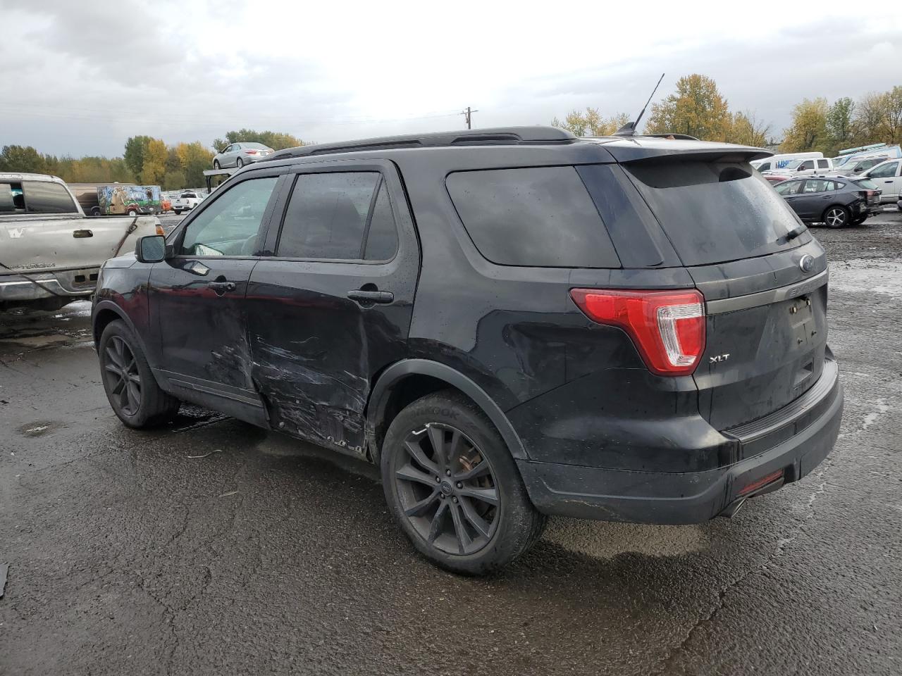 2019 Ford Explorer VIN 1FM5K8D8XKGB18559 Copart auction photo, side damage thumbnail 2