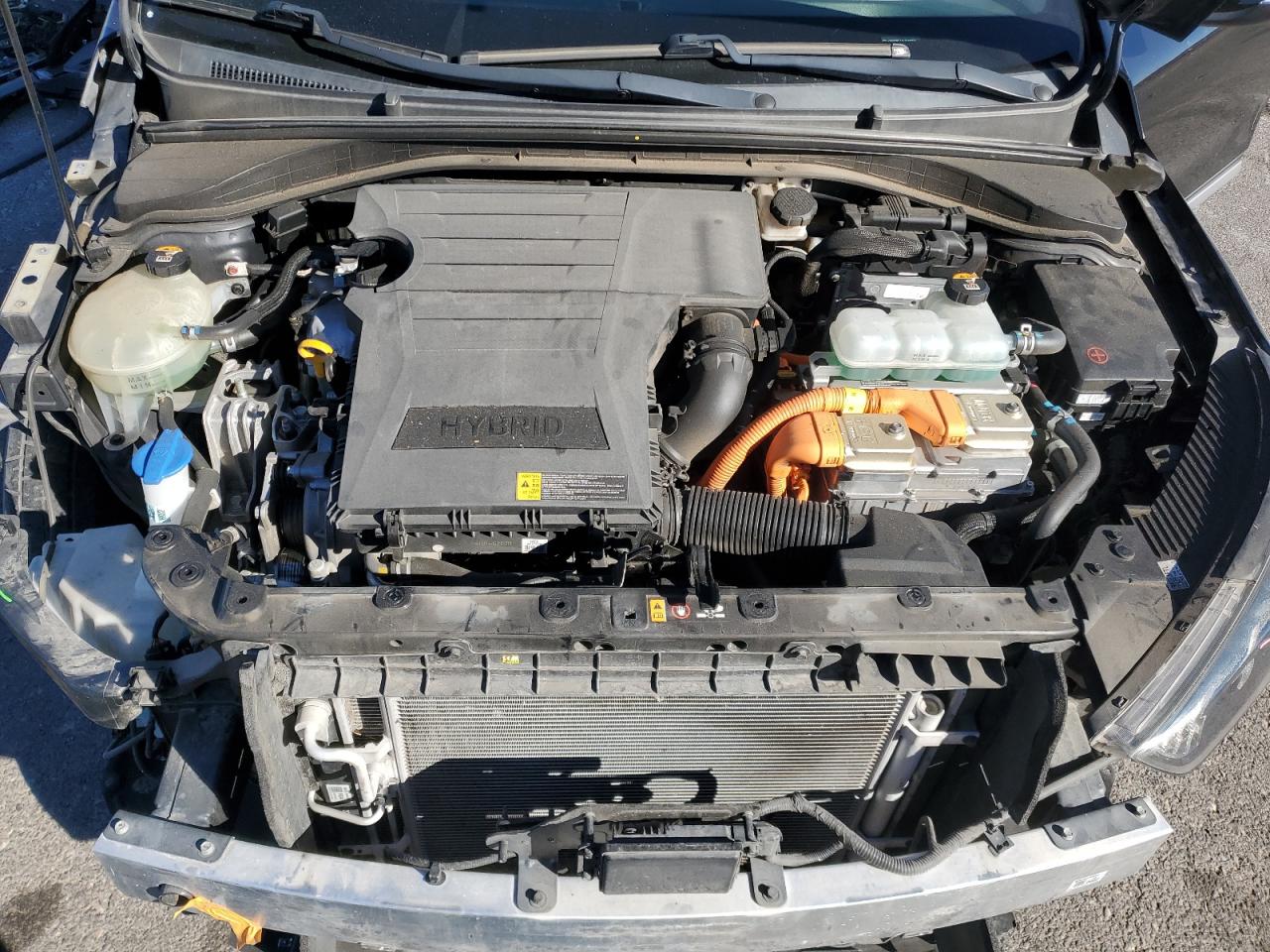 2020 Hyundai IONIQ VIN KMHC05LC6LU193781 Copart auction photo, all over damage thumbnail 11