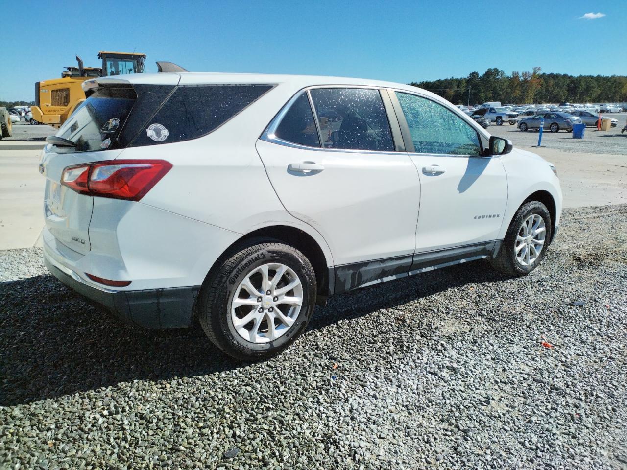 2021 Chevrolet Equinox VIN 3GNAXUEV7MS147420 Copart auction photo, front end damage thumbnail 3