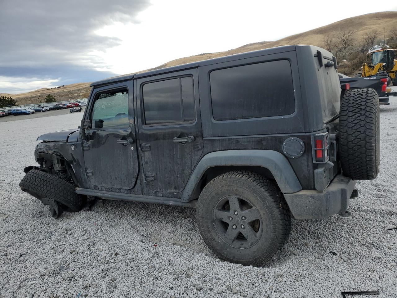 2016 Jeep Wrangler VIN 1C4BJWDG4GL115323 Copart auction photo, rollover damage thumbnail 2
