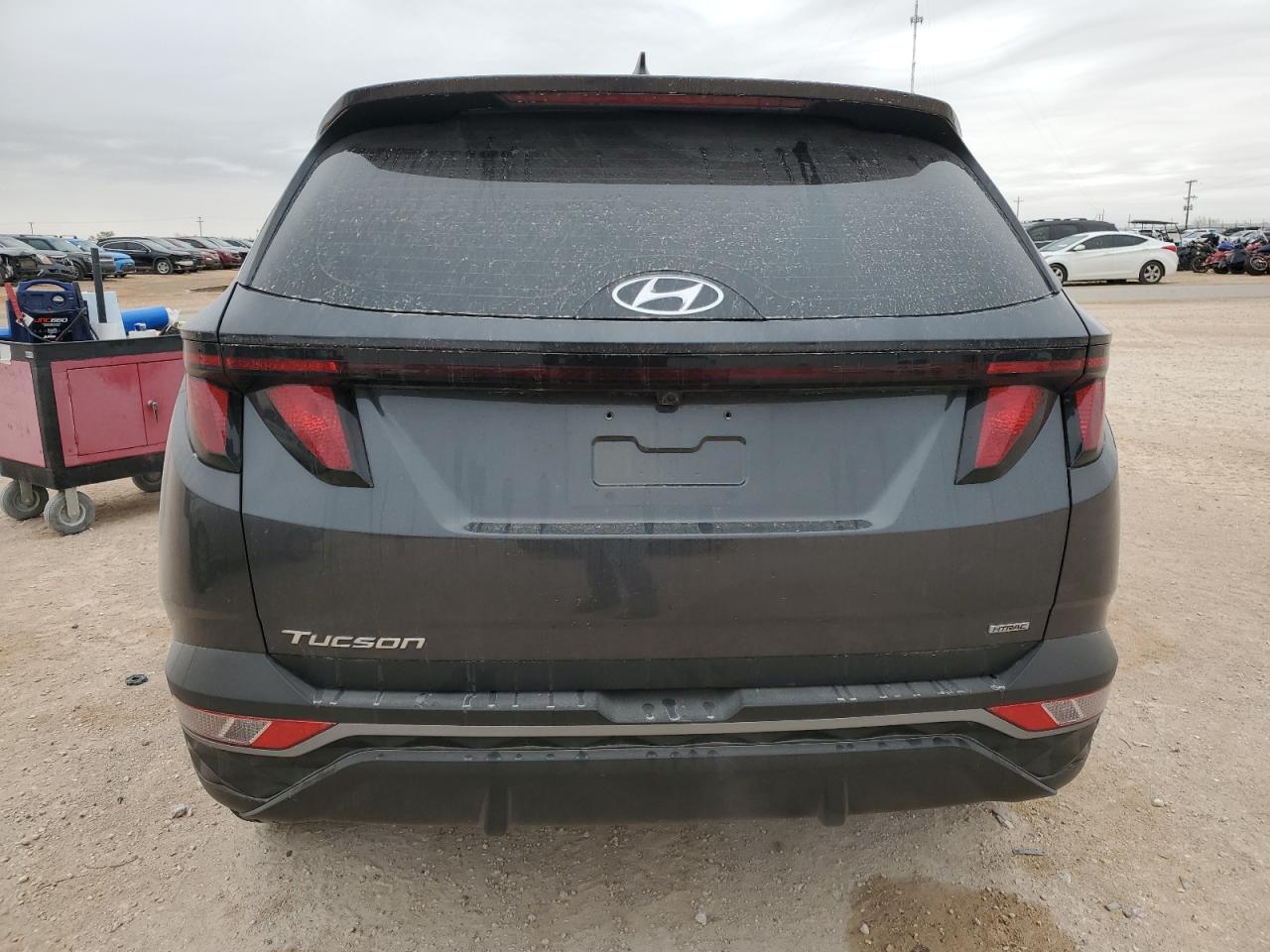 2022 Hyundai Tucson VIN 5NMJACAE9NH114972 Copart auction photo, front end damage thumbnail 6