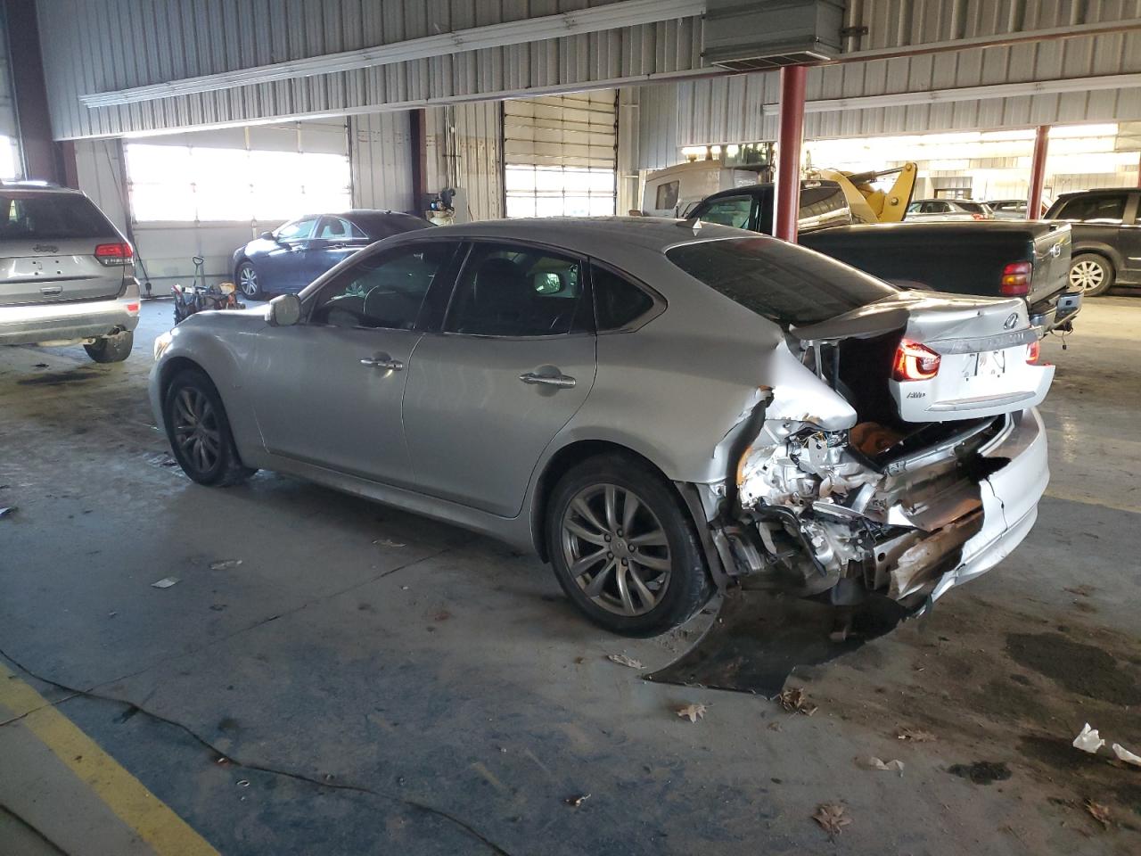 2016 Infiniti Q70 VIN JN1BY1AR5GM270867 Copart auction photo, rear end damage thumbnail 2