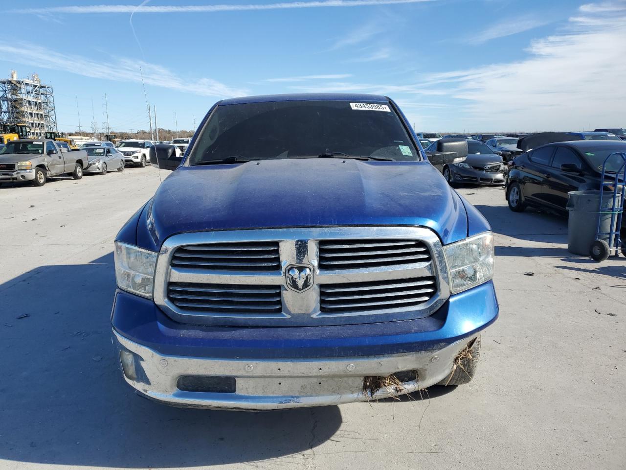 2018 RAM 1500 VIN 1C6RR7LG0JS258000 Copart auction photo, rear end / minor dent/scratches damage thumbnail 5