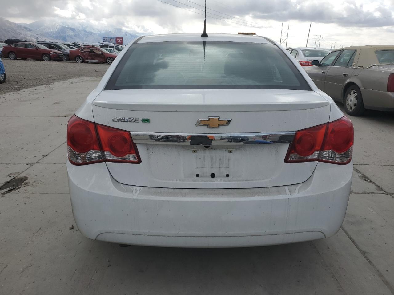 2014 Chevrolet Cruze VIN 1G1P75SZ9E7100978 Copart auction photo, front end / side damage thumbnail 6
