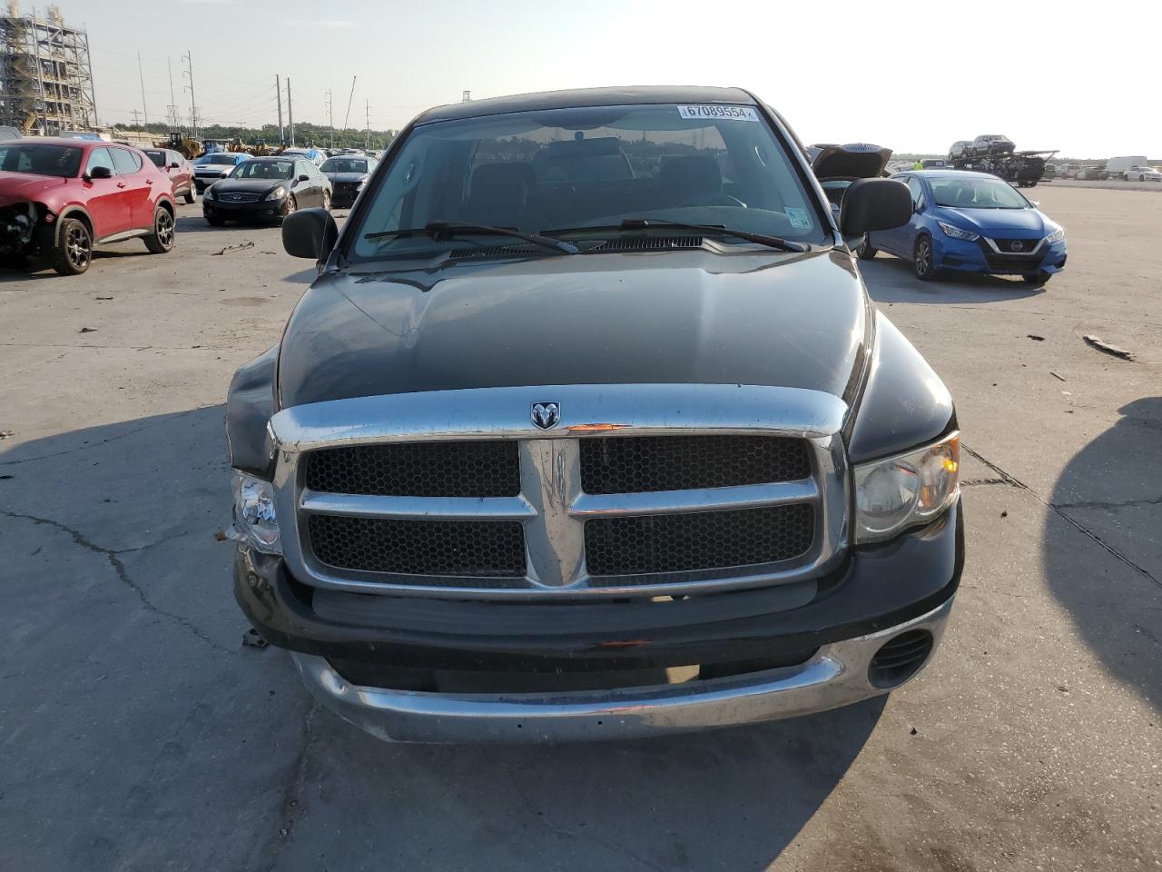 2005 Dodge RAM VIN 1D7HA18N65S210786 Copart auction photo, front end / rear end damage thumbnail 5
