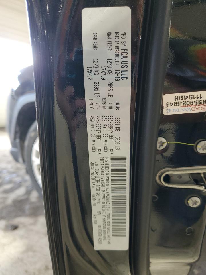 2020 Jeep Grand Cherokee VIN 1C4PJLCBXLD531102 Copart auction photo, front end damage thumbnail 15