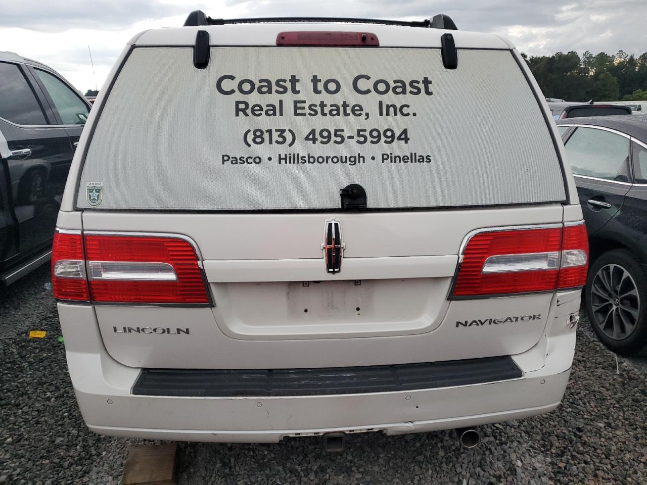 2013 Lincoln Navigator VIN 5LMJJ3H58DEL06660 Copart auction photo, water/flood damage thumbnail 6