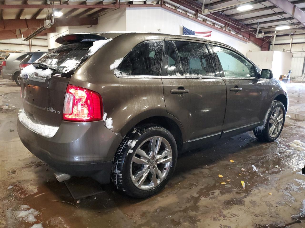 2011 Ford Edge VIN 2FMDK3KC2BBA26763 Copart auction photo, rear end / minor dent/scratches damage thumbnail 3