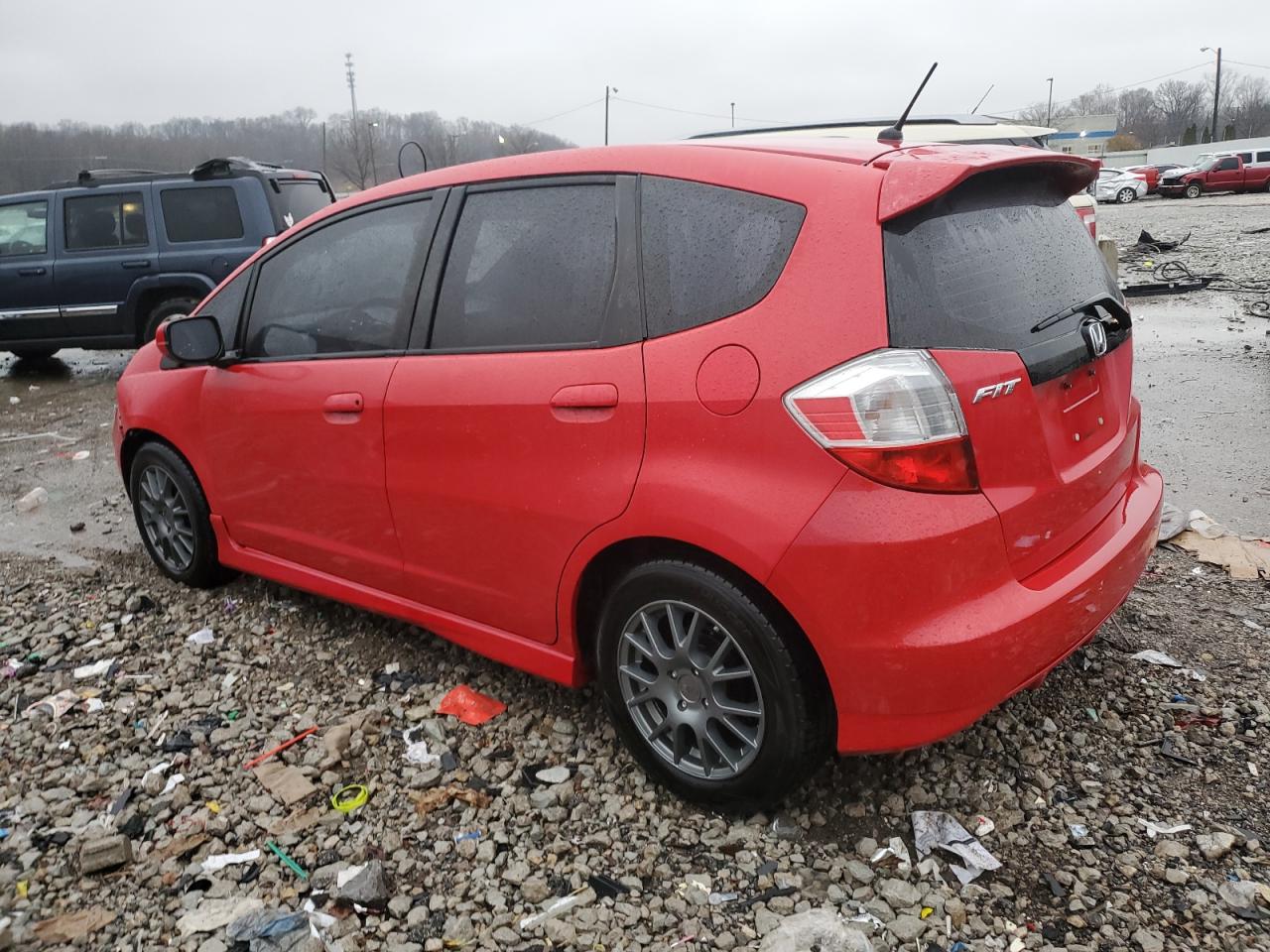 2010 Honda Fit VIN JHMGE8H40AC040258 Copart auction photo, front end damage thumbnail 2