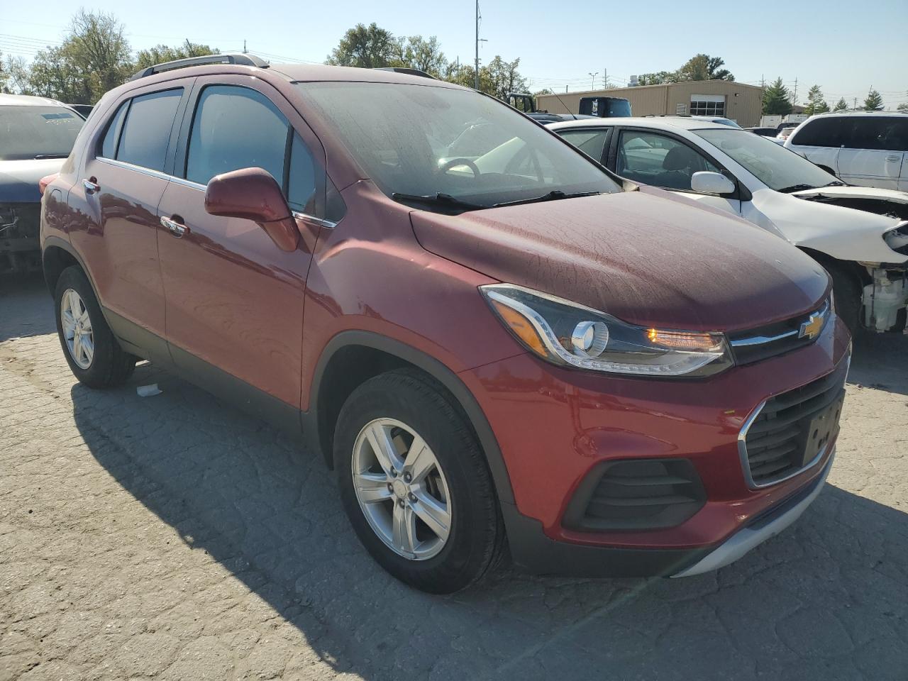 2018 Chevrolet Trax VIN 3GNCJPSB6JL258911 Copart auction photo, hail damage thumbnail 4