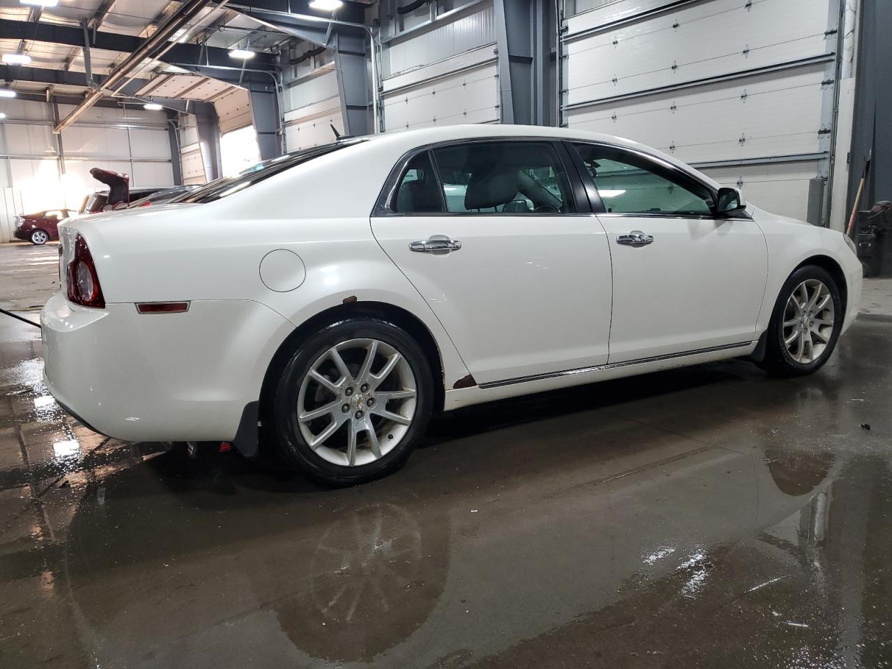 2011 Chevrolet Malibu VIN 1G1ZE5E13BF202542 Copart auction photo, front end / top/roof damage thumbnail 3