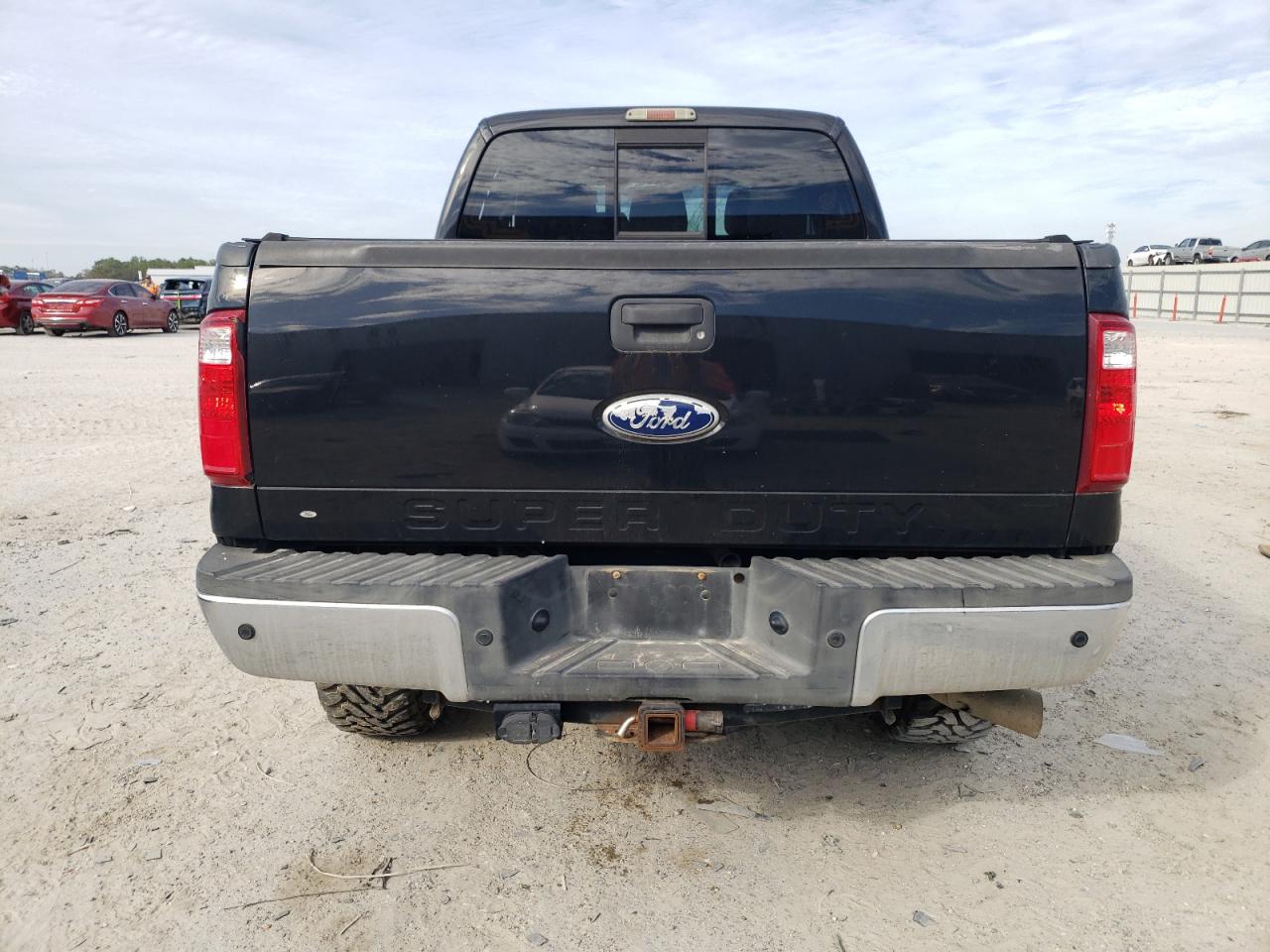2012 Ford F250 VIN 1FT7W2BT8CEB48422 Copart auction photo, top/roof / front end damage thumbnail 6