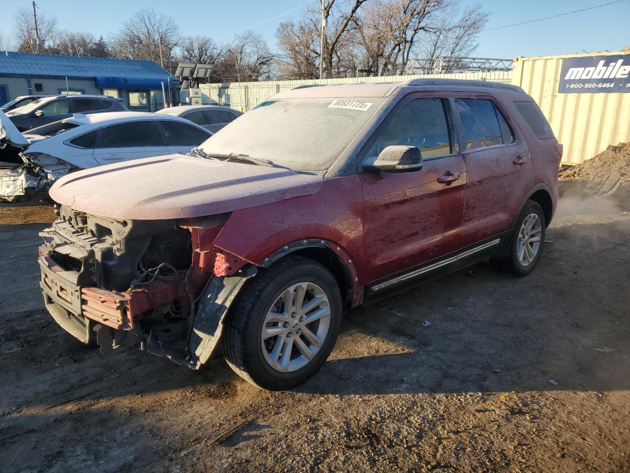 2017 Ford Explorer VIN 1FM5K7D82HGA75077