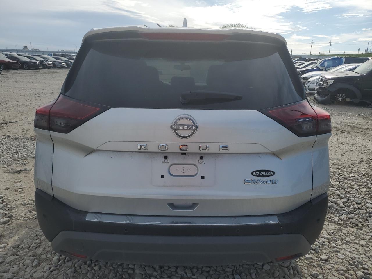 2023 Nissan Rogue VIN 5N1BT3BB3PC917096 Copart auction photo, front end / hail damage thumbnail 6