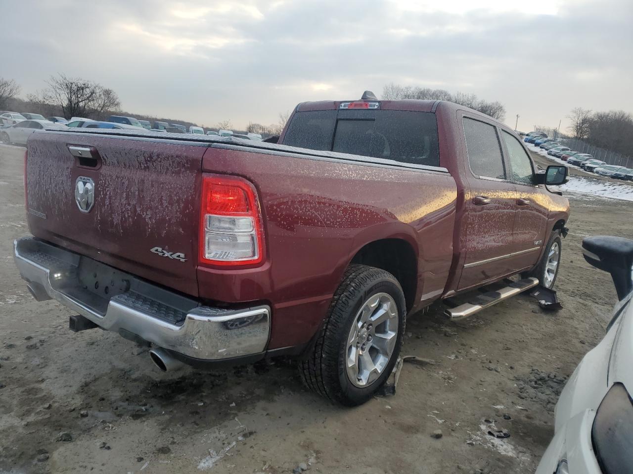 2019 RAM 1500 VIN 1C6SRFMT0KN914879 Copart auction photo, front end damage thumbnail 3