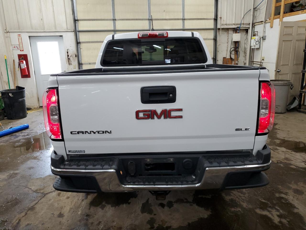 2015 GMC Canyon VIN 1GTG6BE32F1261399 Copart auction photo, front end damage thumbnail 6
