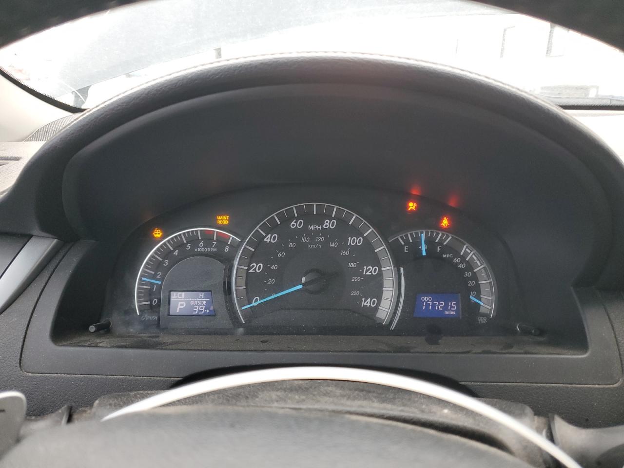 2014 Toyota Camry VIN 4T1BF1FK7EU734801 Copart auction photo, all over damage thumbnail 9