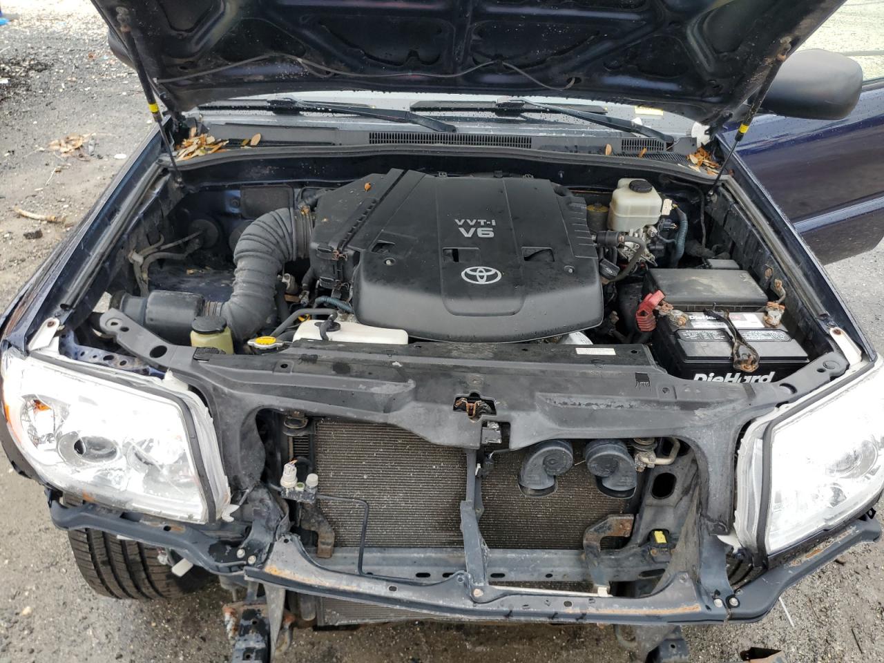 2006 Toyota 4Runner VIN JTEBU14R060087494 Copart auction photo, front end damage thumbnail 12