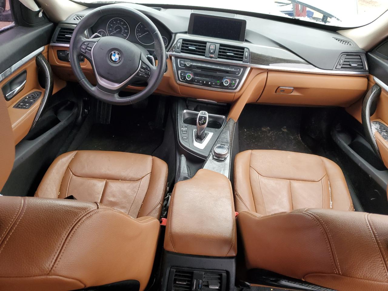 2014 BMW 3er VIN WBA3X5C55ED557139 Copart auction photo, side / front end damage thumbnail 8