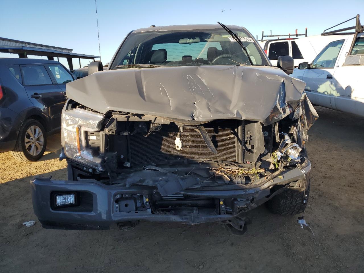 2018 Ford F-150 VIN 1FTEW1EP8JFD44139 Copart auction photo, frame damage / front end damage thumbnail 5