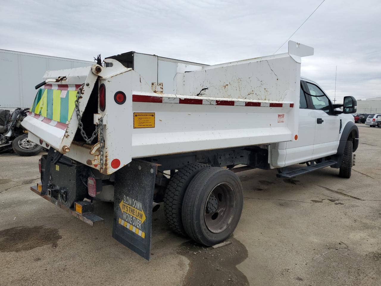 2017 Ford F450 VIN 1FD0W4HY3HEE99418 Copart auction photo, rear end / side damage thumbnail 3
