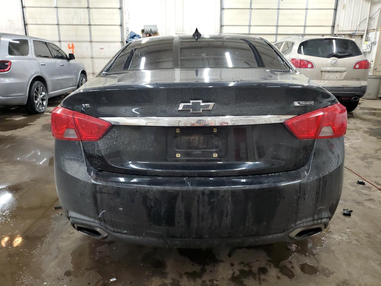 2019 Chevrolet Impala VIN 2G1105S35K9152379 Copart auction photo, front end / side damage thumbnail 6