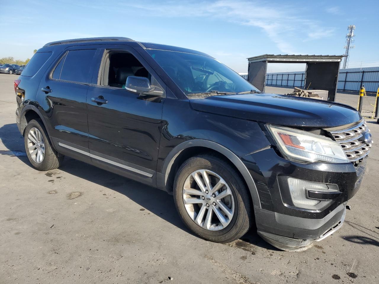 2016 Ford Explorer VIN 1FM5K7D83GGB95596 Copart auction photo, front end damage thumbnail 4