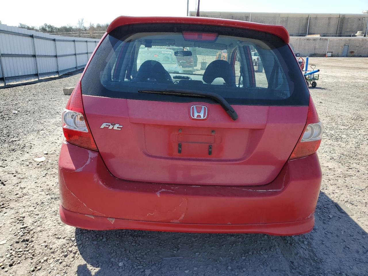 2007 Honda Fit VIN JHMGD38667S064151 Copart auction photo, front end / undercarriage damage thumbnail 6