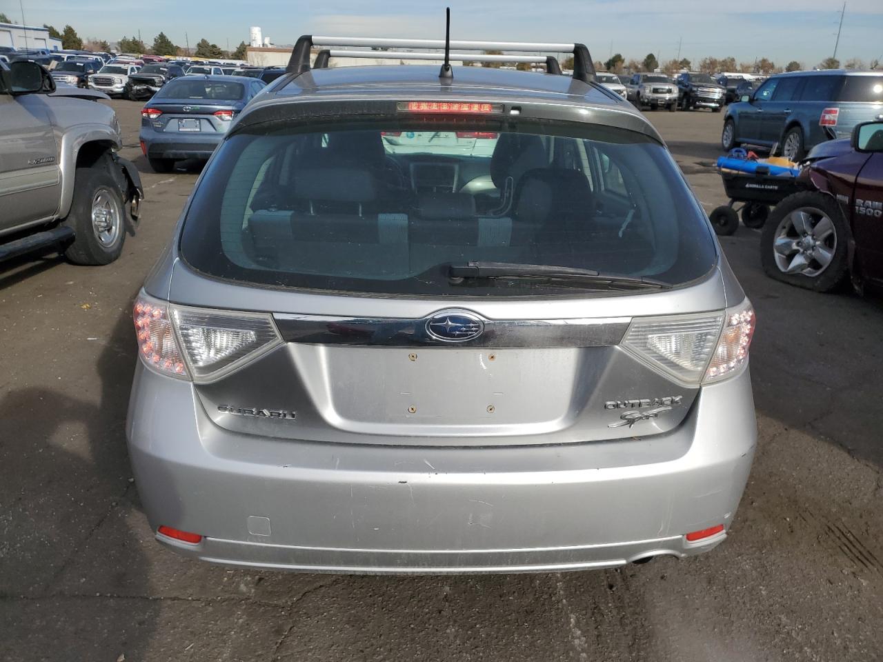 2008 Subaru Impreza VIN JF1GH63638H827133 Copart auction photo, front end damage thumbnail 6