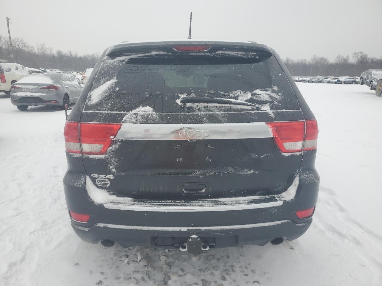 2012 Jeep Grand Cherokee VIN 1C4RJFCT4CC180633 Copart auction photo, front end damage thumbnail 6